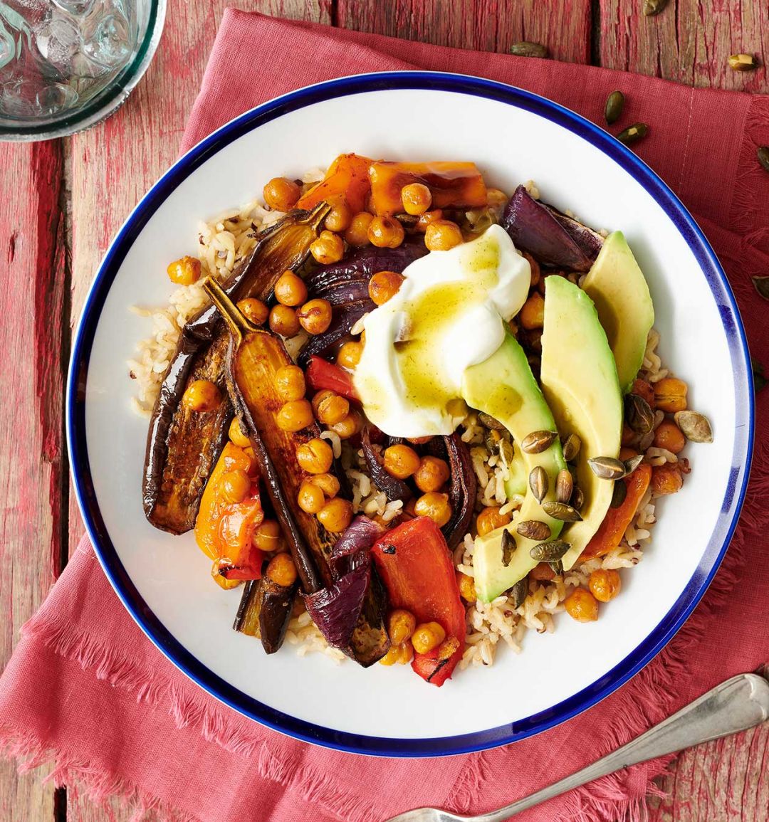 Avocado and jalapeno Buddha bowl