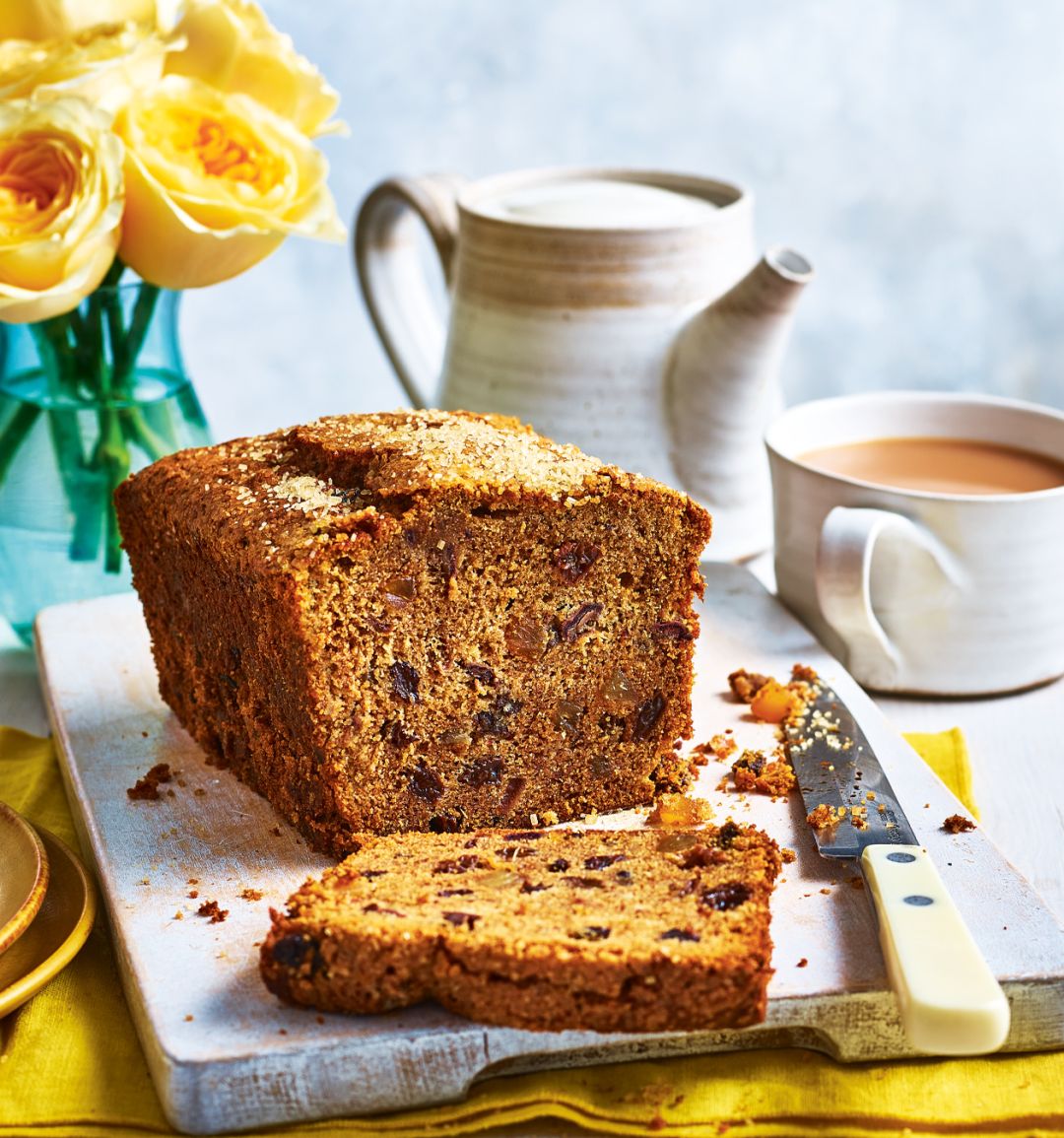 Sponsored: Date and ginger tea loaf