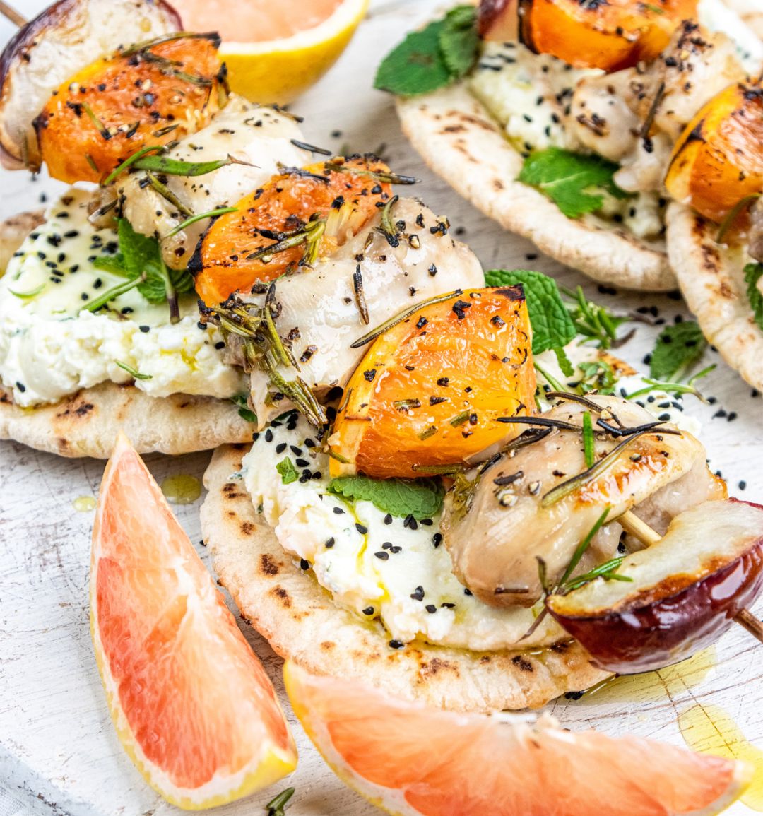 Sponsored: Chicken skewers with Florida Grapefruit