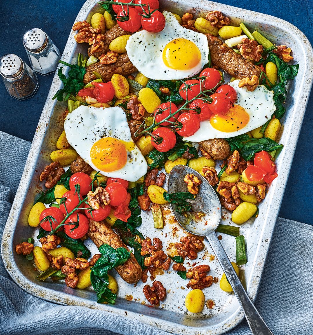 Sponsored: Gnocchi sausage hash with smoky walnuts