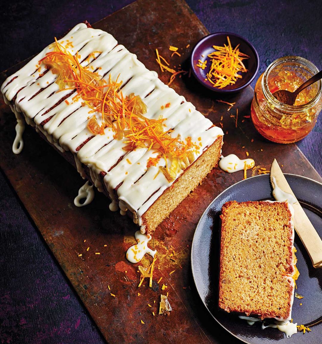 Marmalade and ginger loaf
