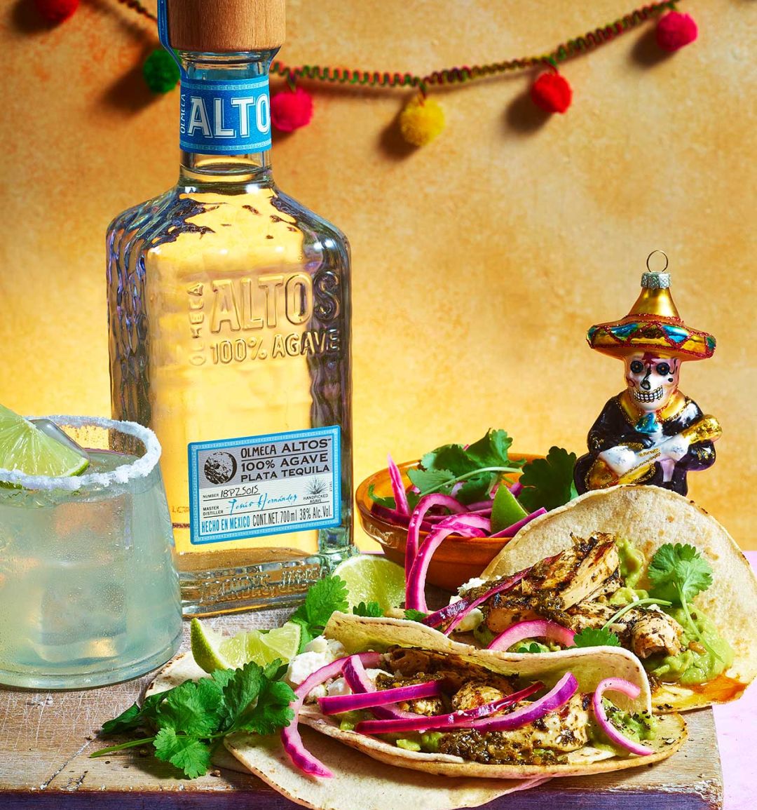 Sponsored: chimichurri chicken tacos