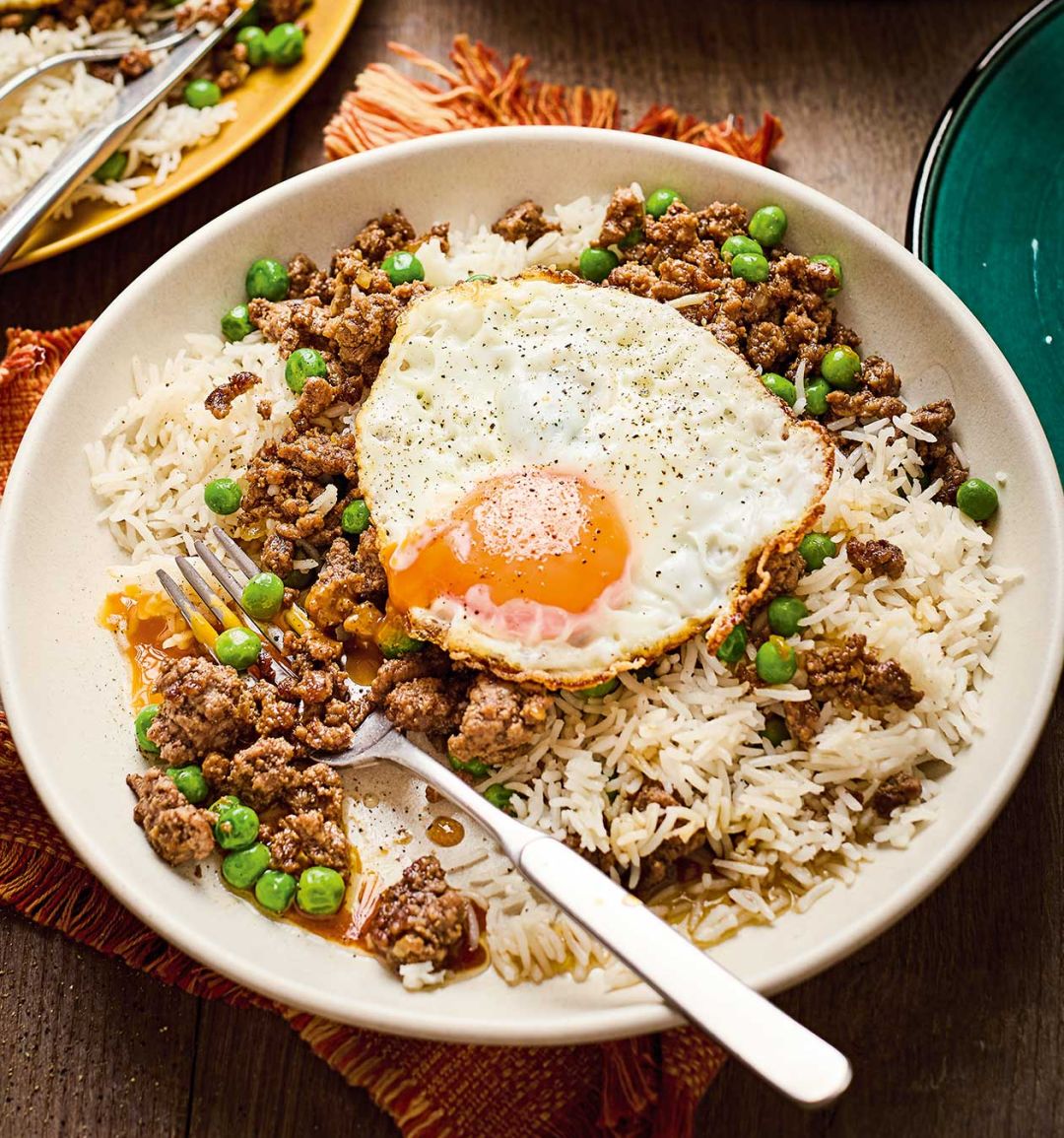 Marmite beef stir-fry