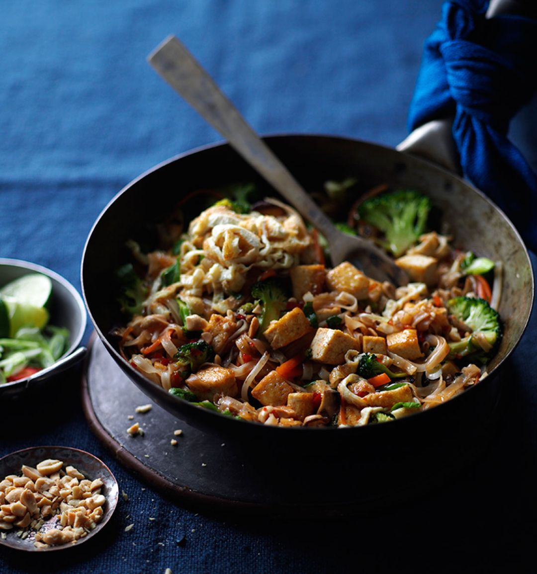 Vegetable pad Thai