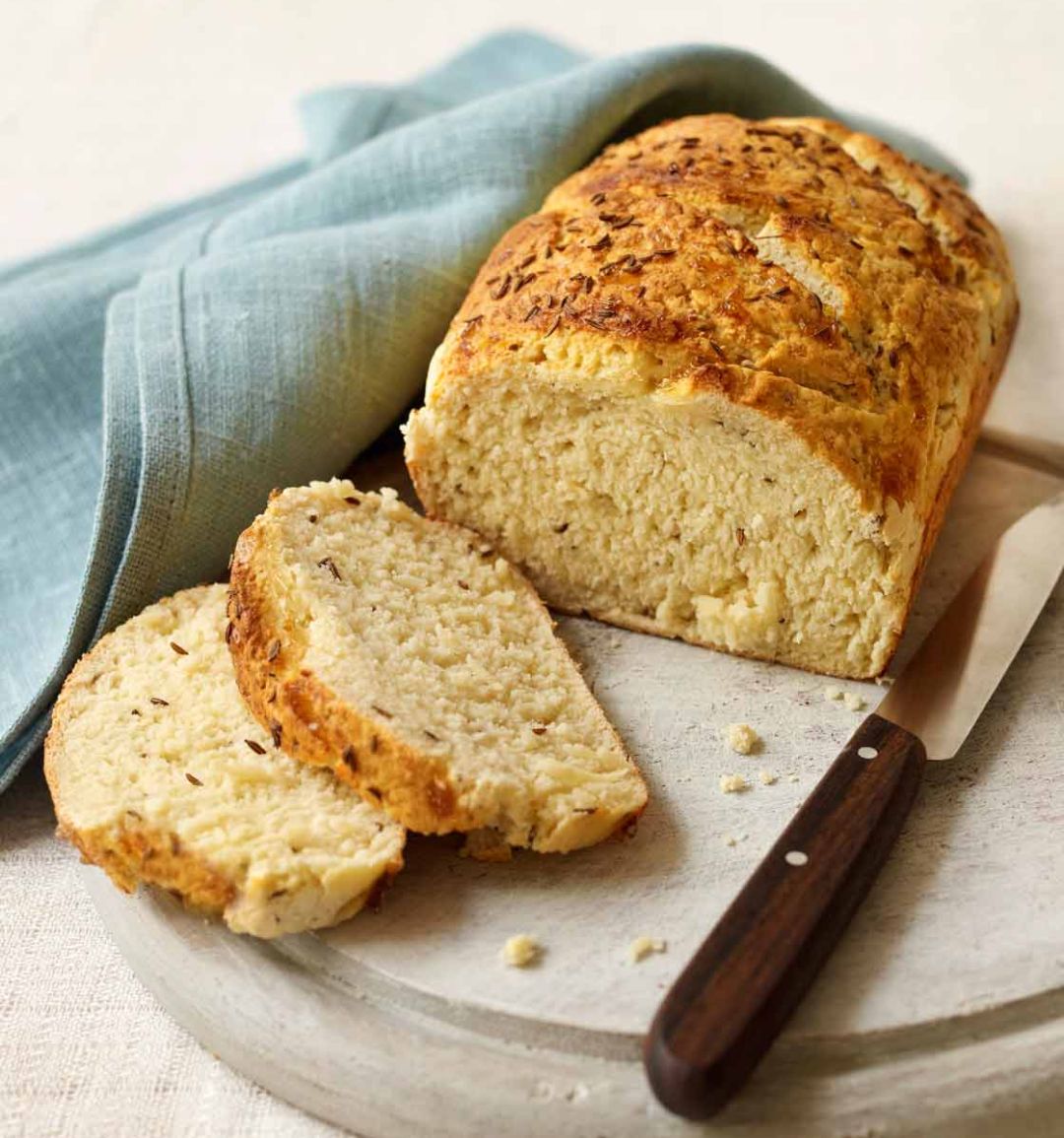 Gluten-free caraway seed bread