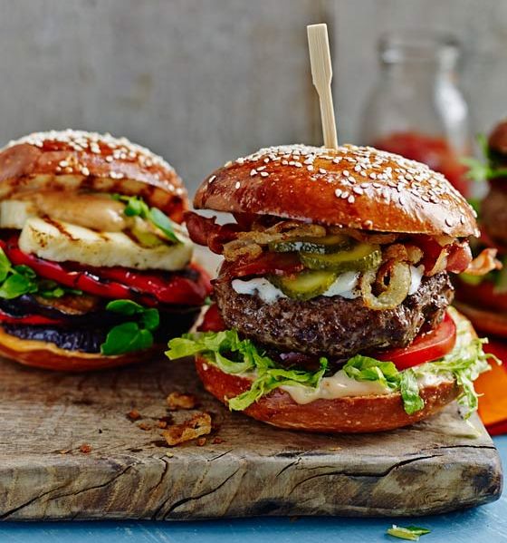 Brioche burger buns