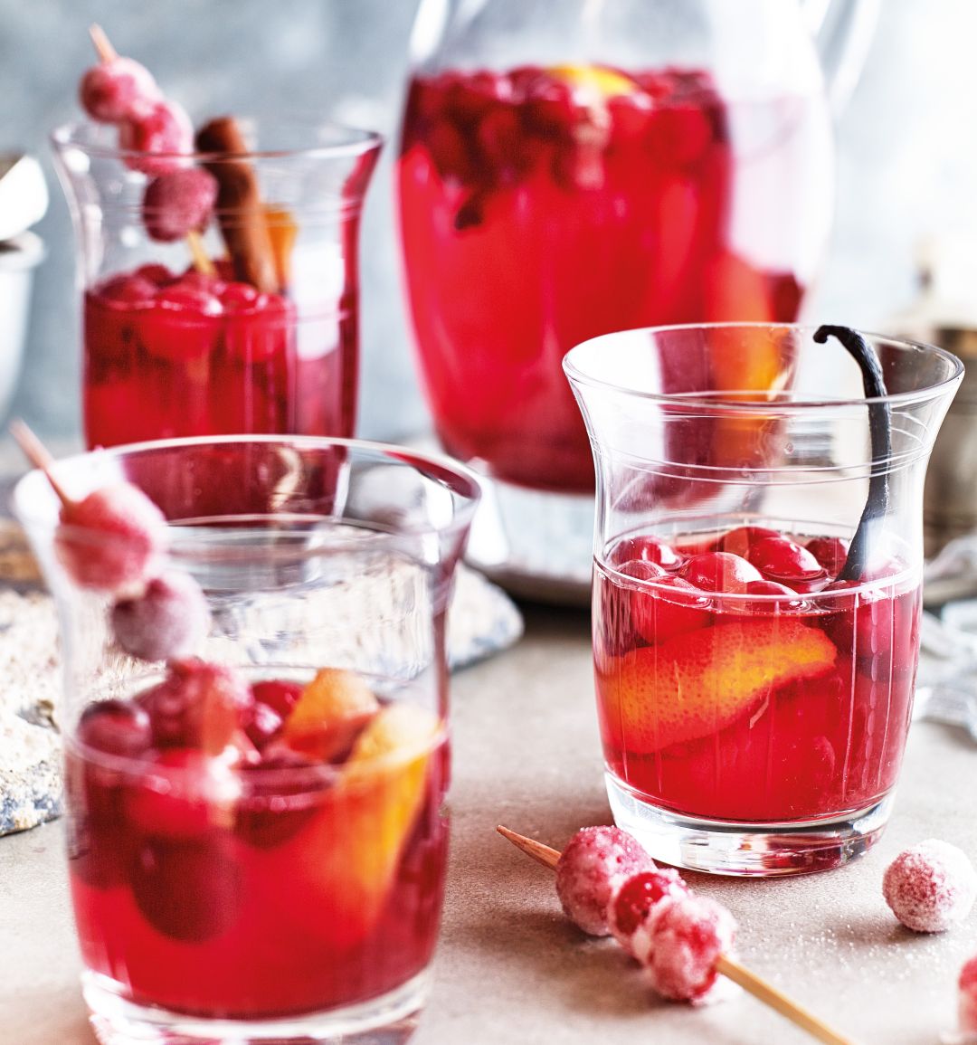 Mulled cranberry punch