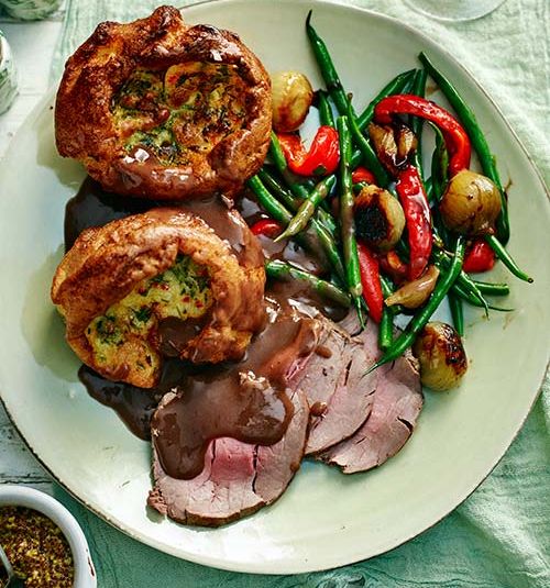Roast beef with a twist
