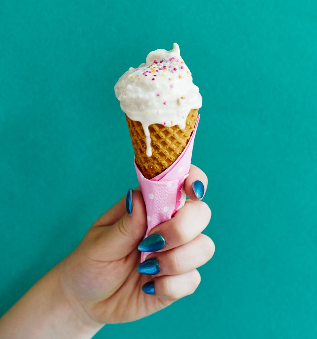 Vegan banana ice cream