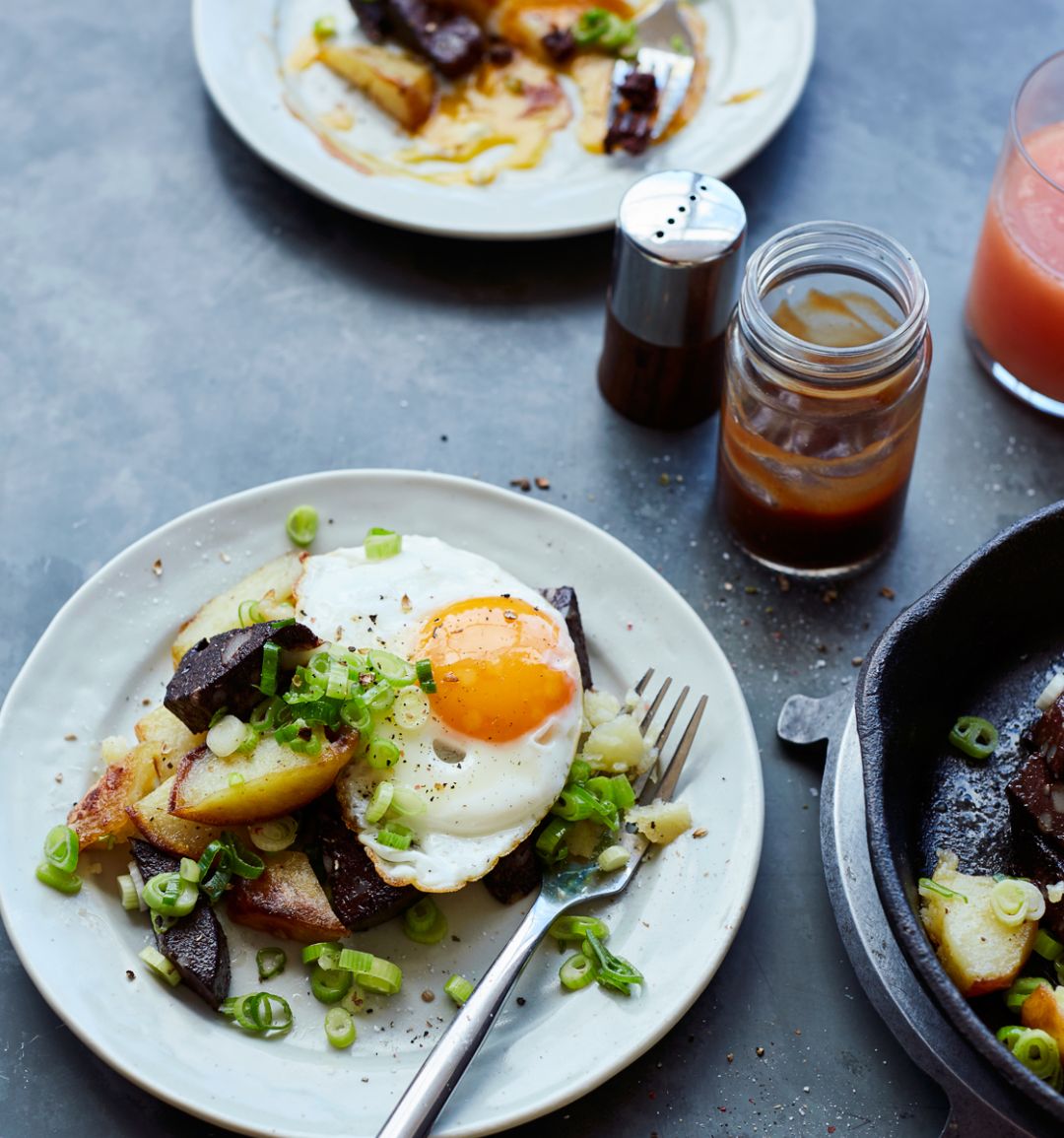 Black pudding and yesterday’s potatoes