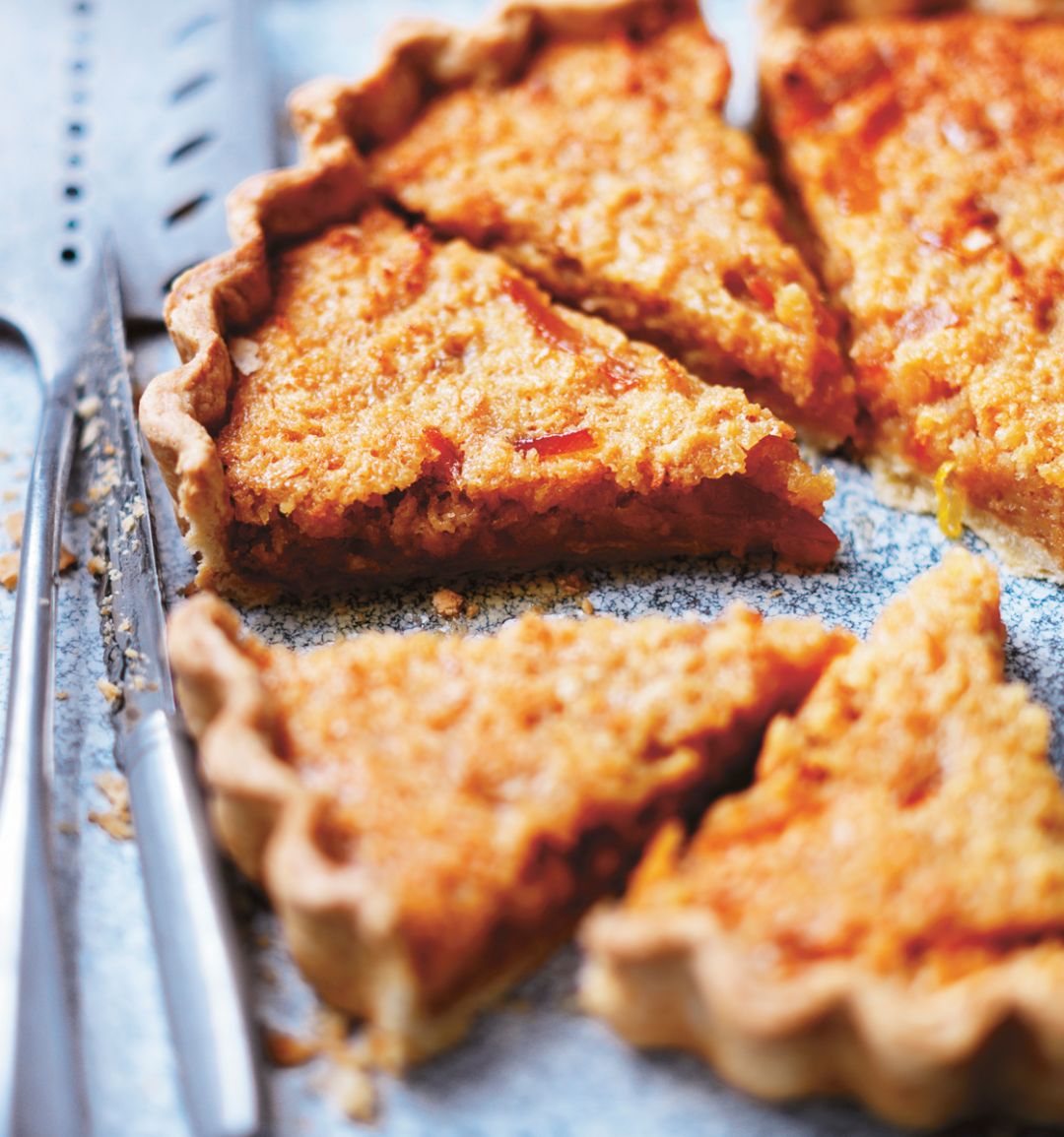 Toast and marmalade tart