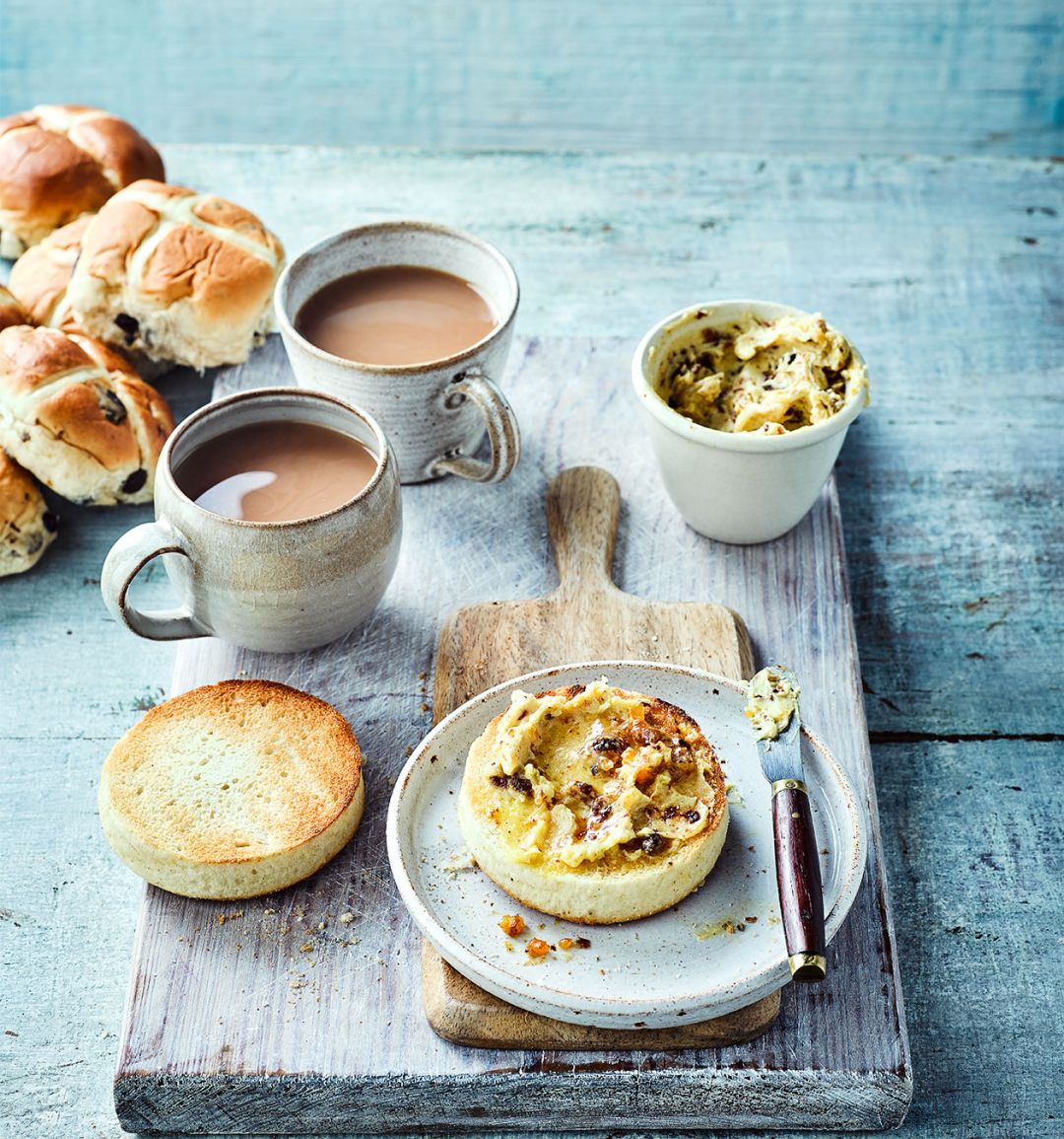 Hot cross bun butter