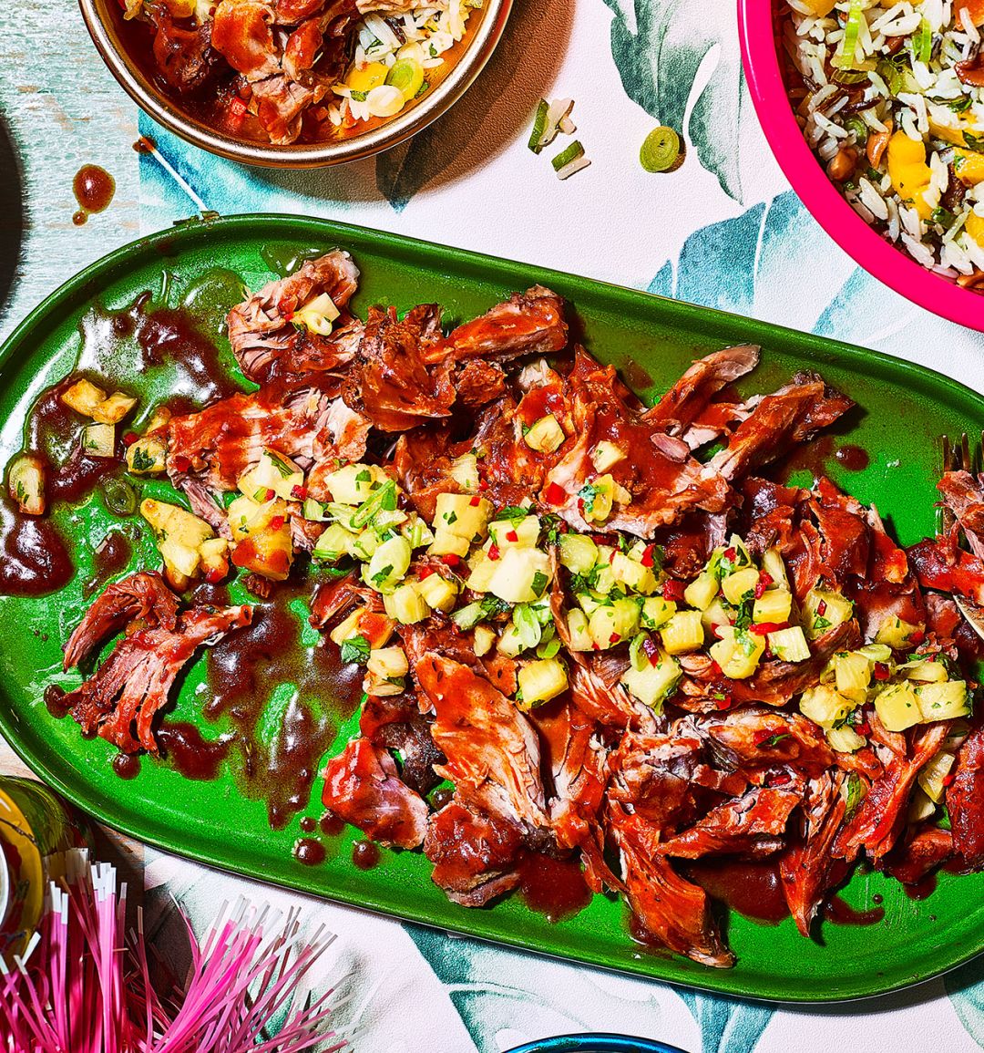 Pineapple pulled pork