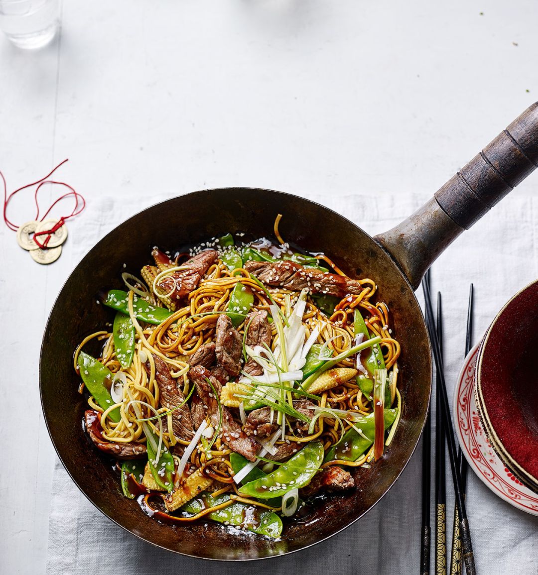Hoisin steak stir-fry 