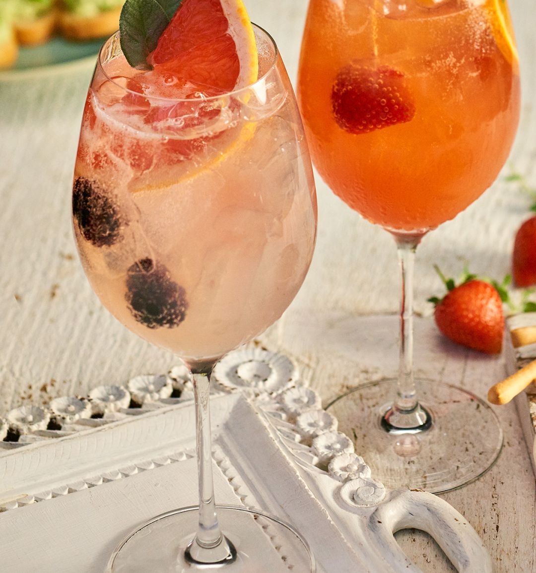 La dolce vita spritz with Malfy Gin