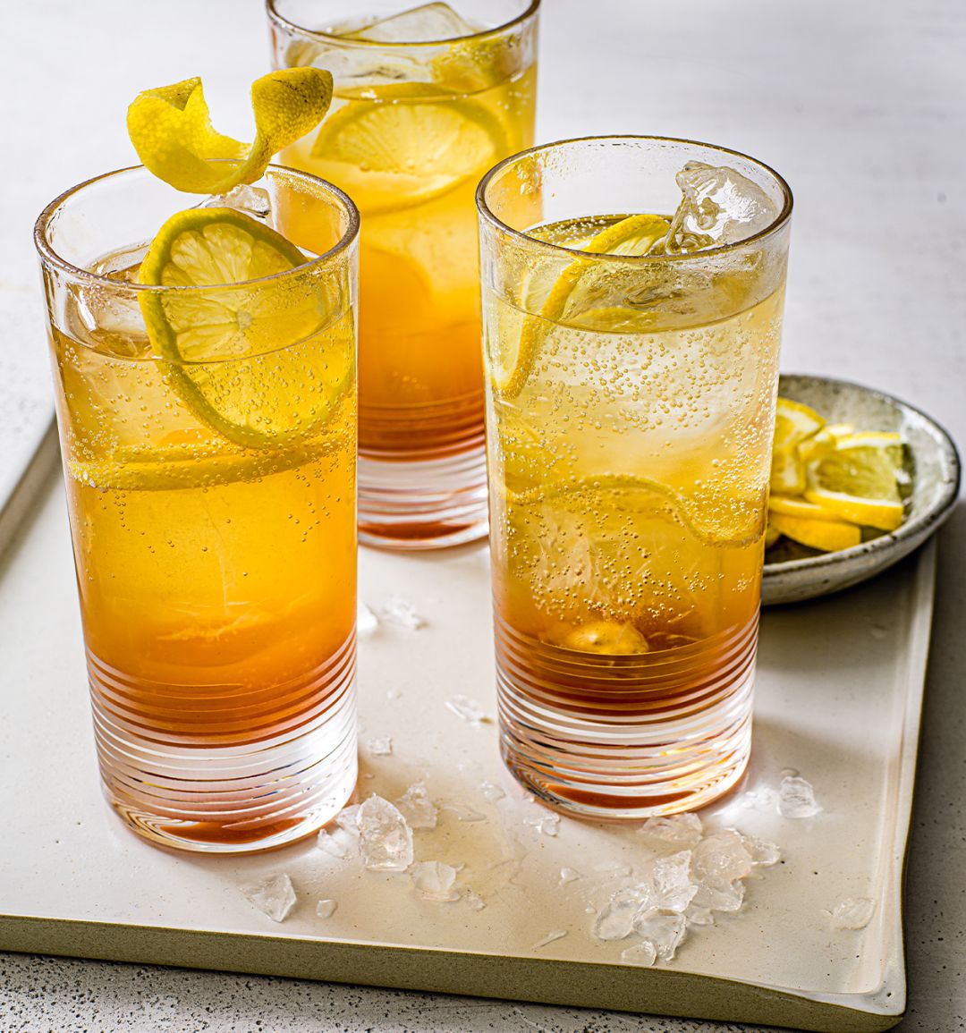 Lady Grey tea and tonic