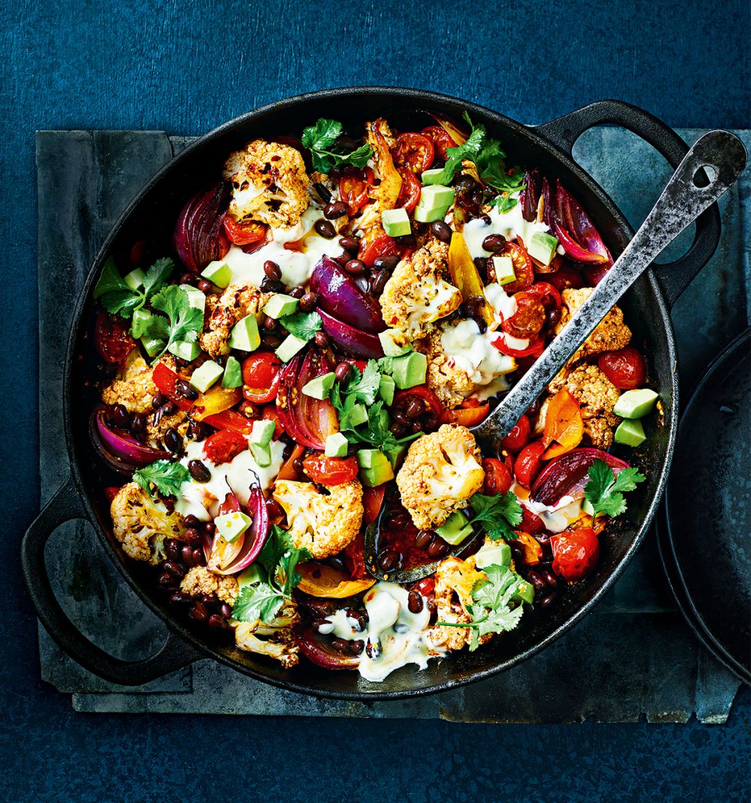 Tex-Mex 5-a-day veggie feast