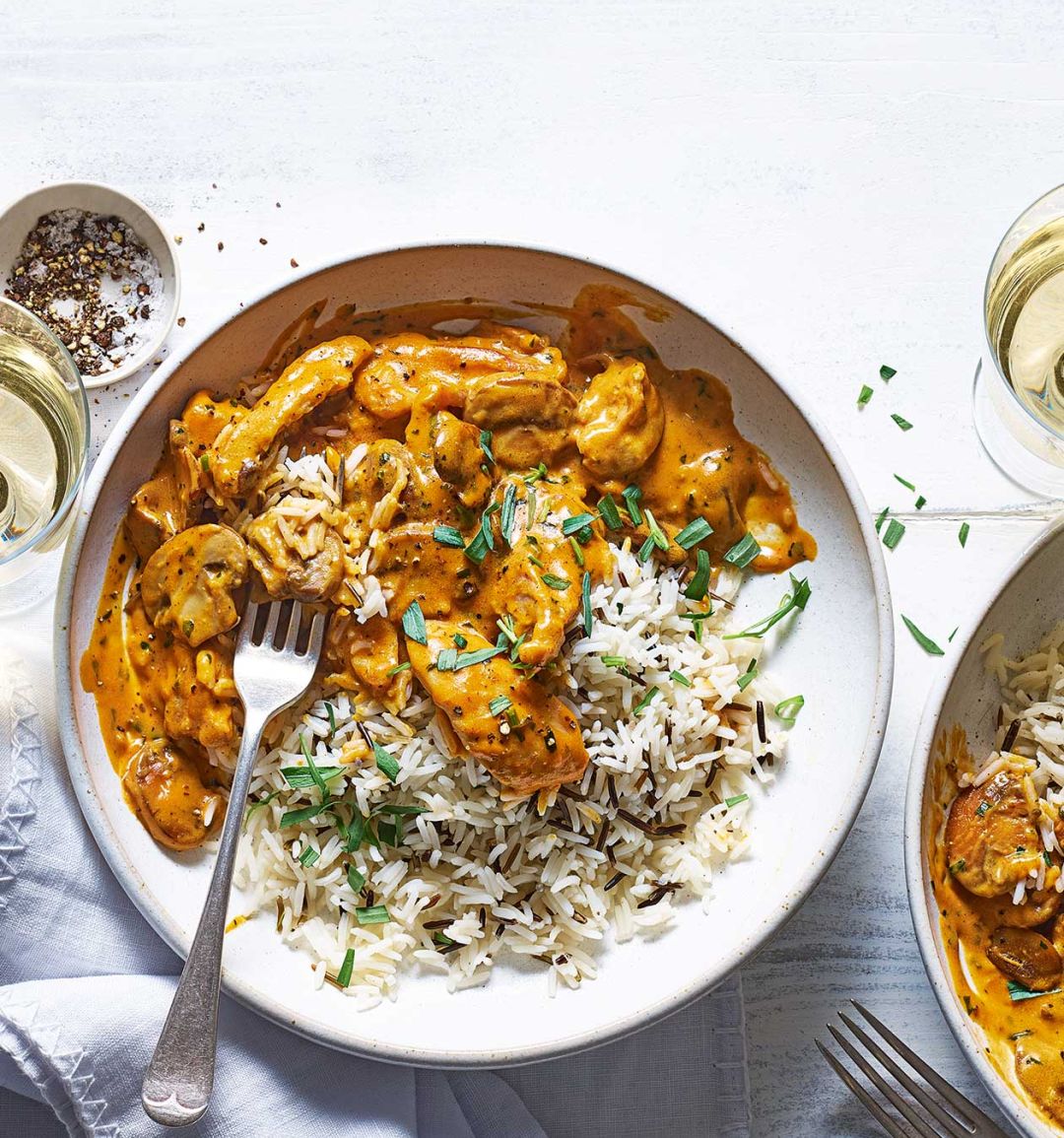 Chicken stroganoff