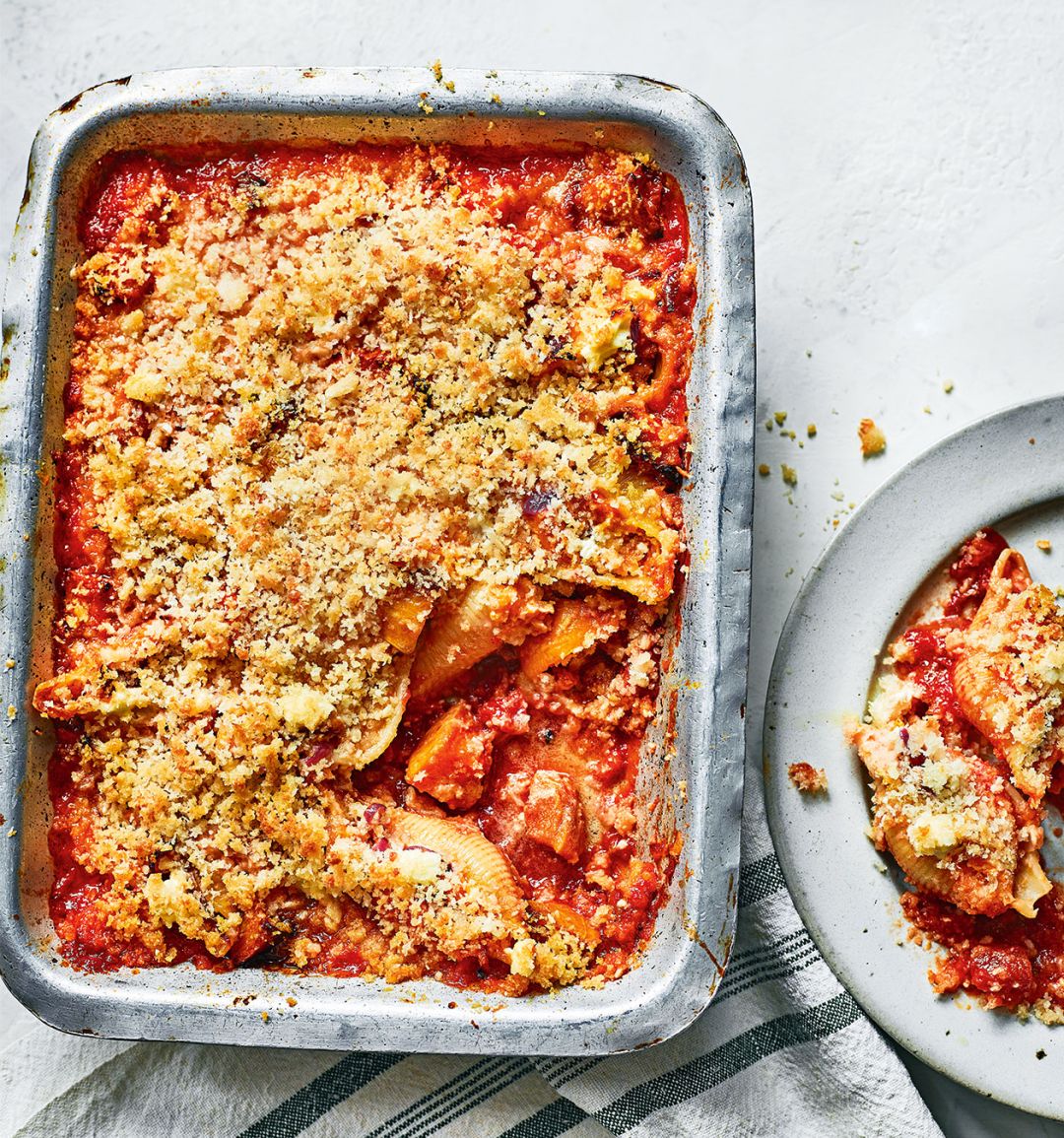 Reader recipe: Goat’s cheese and squash pasta