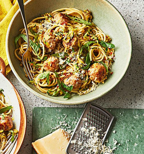 Speedy summer meatballs