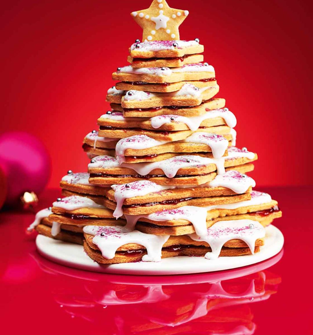 Christmas cookie tree