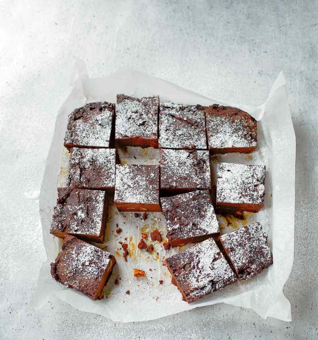 Vegan fudgy brownies