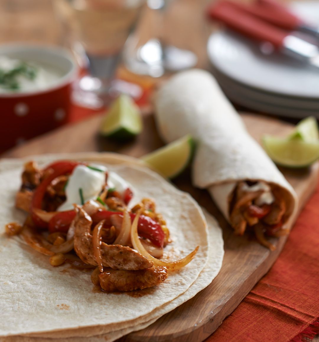 Reggae Reggae chicken party wraps