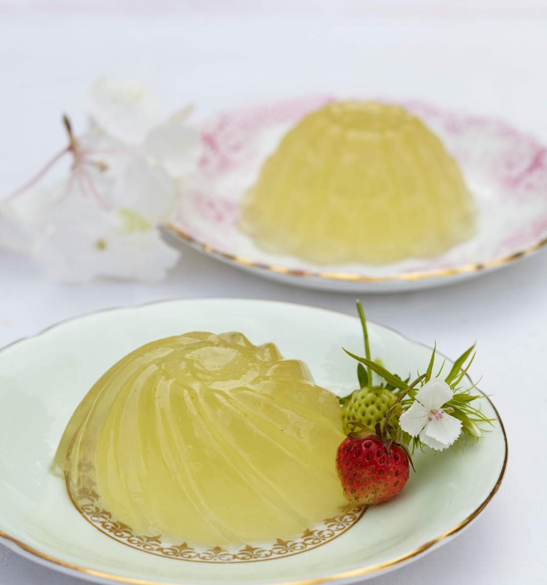 Elderflower jellies 