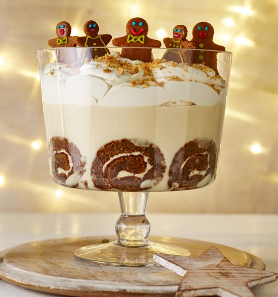 Gingerbread trifle
