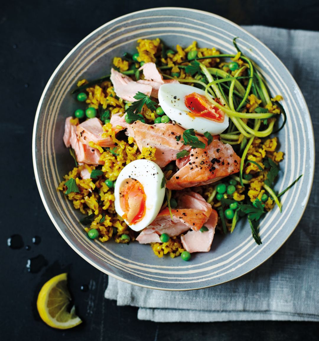 Tom Daley's kedgeree with salmon