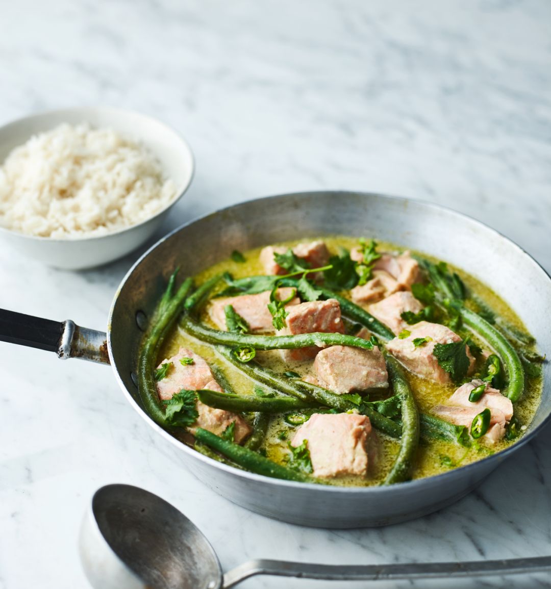 Salmon curry