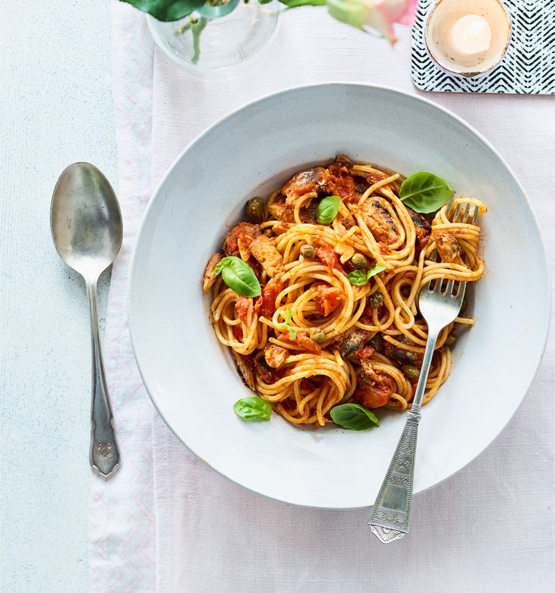 Storecupboard spaghetti