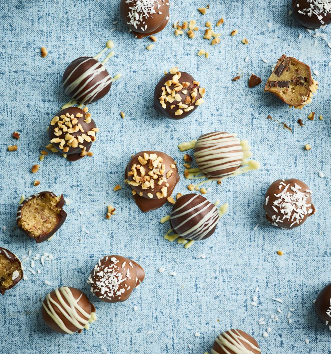 Cookie dough truffles