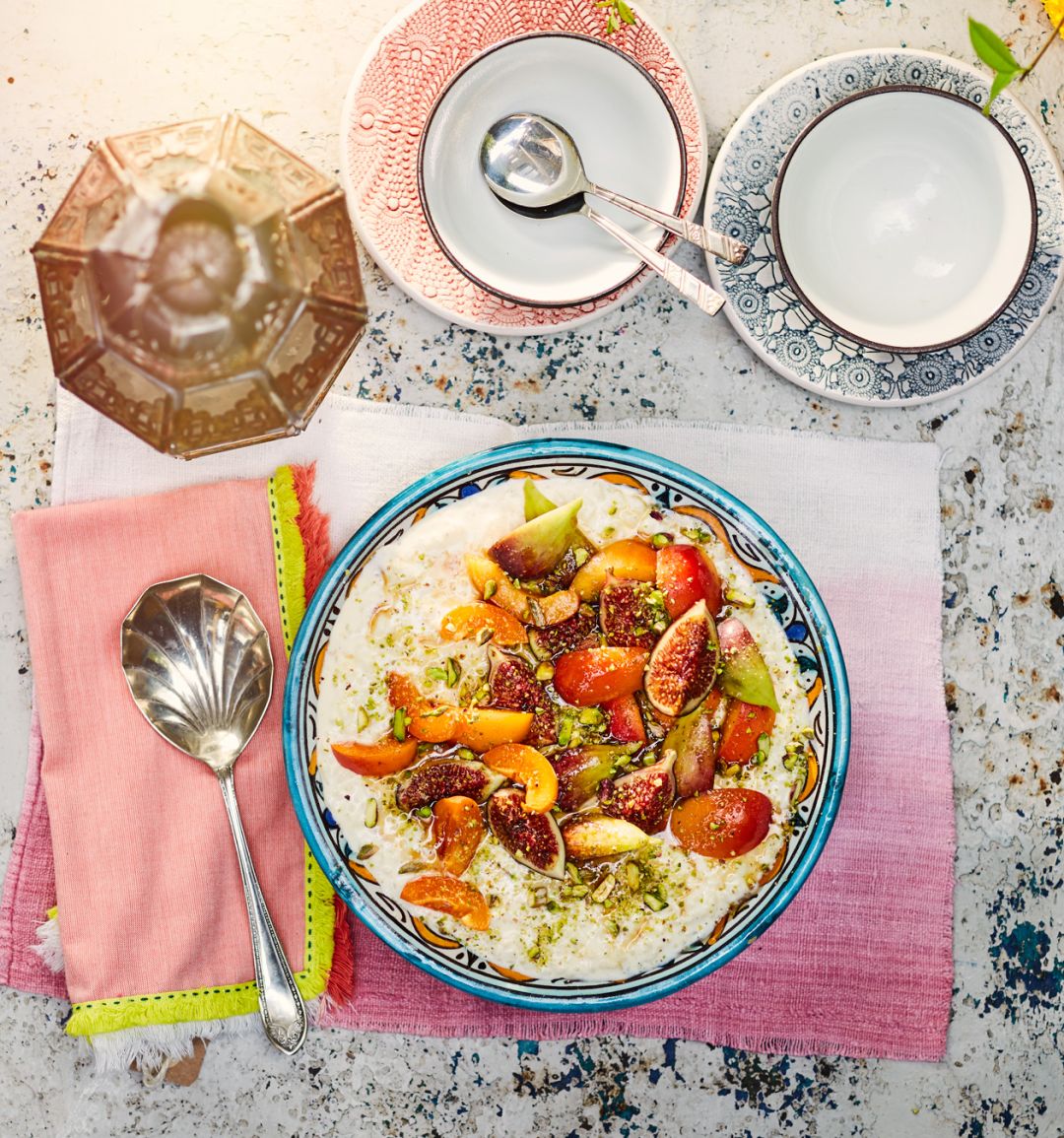 Fragrant rice pudding