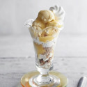 Limoncello meringue sundaes