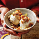 Spiced nut brittle