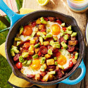 Chorizo breakfast hash