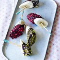 Quick and easy banana frozen bites