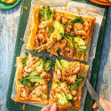 Prawn cocktail tart