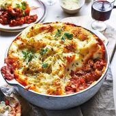 Slow-cooked Spanish-style shepherd’s pie