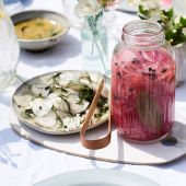 Red onion pickle