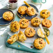 Bacon cornbread muffins