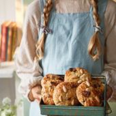 Fig and almond rock cakes