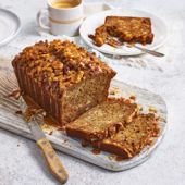 Sticky banoffee crunch cake