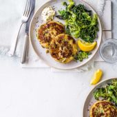Mackerel potato cakes