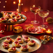 Sponsored: Prosciutto di Parma, Brie and cranberry bruschette  