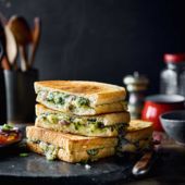 Mumbai potato toasties 