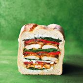 Chicken shawarma picnic loaf 