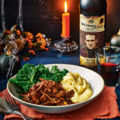 Sponsored: Miso-braised brisket with 19 Crimes