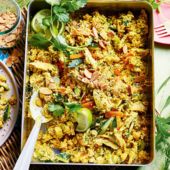 Coronation chicken couscous